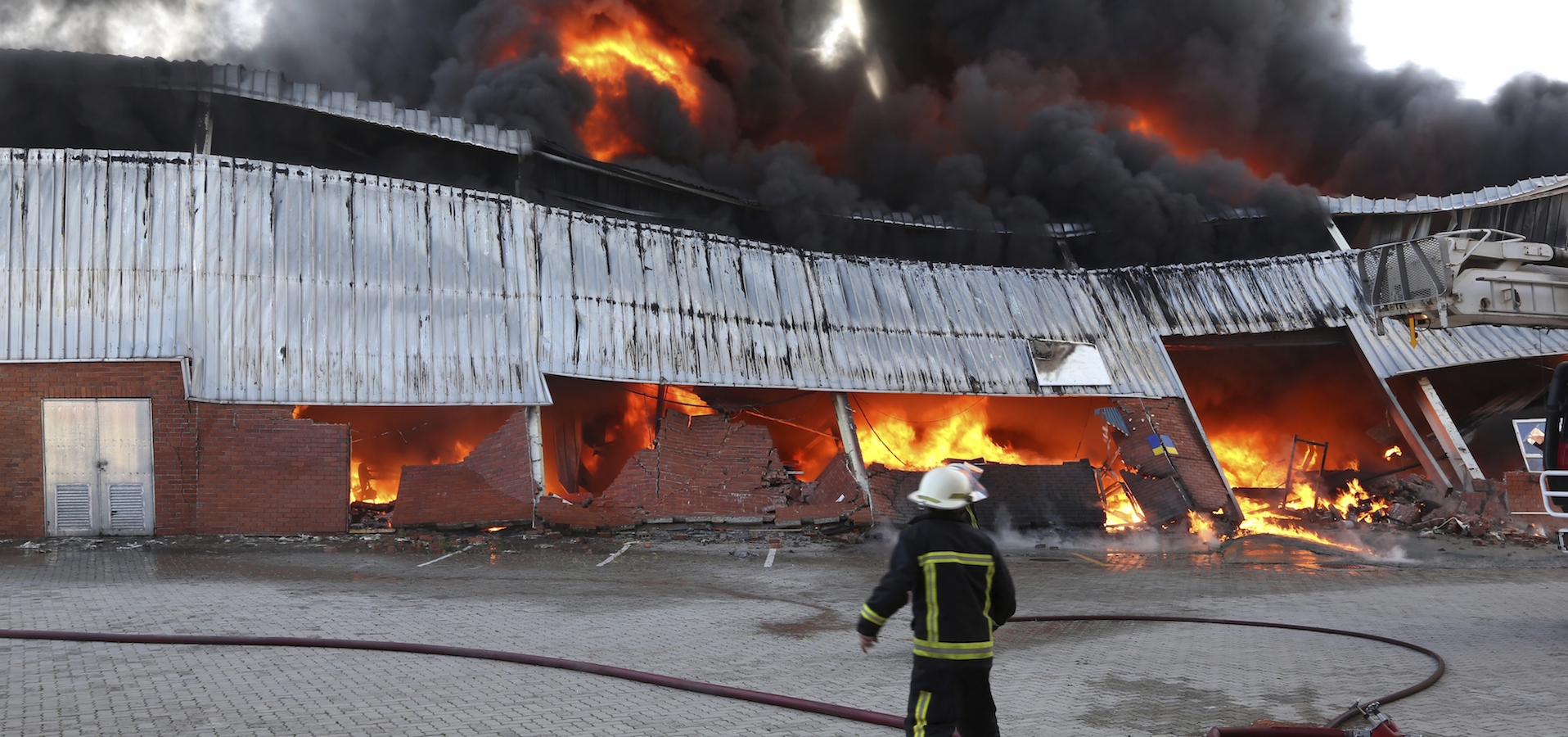 Fire disater in warehouse